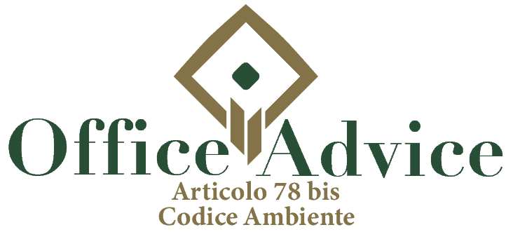 Art. 78 bis - Codice ambiente
