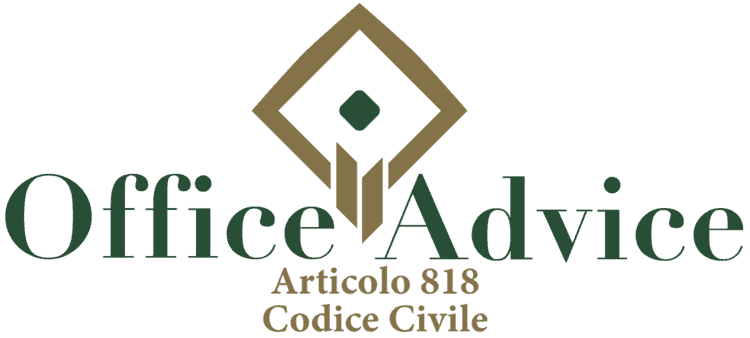 Articolo 818 - Codice Civile