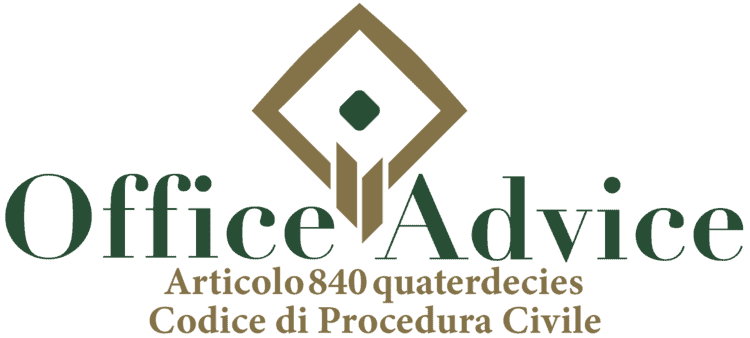 Articolo 840 quaterdecies - Codice di Procedura Civile