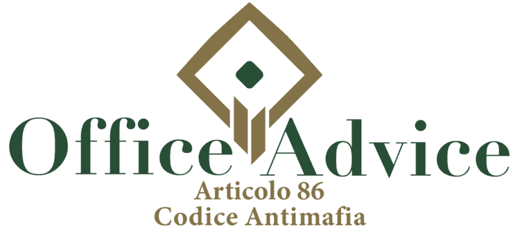 Articolo 86 - Codice Antimafia