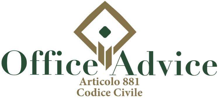 Articolo 881 - Codice Civile